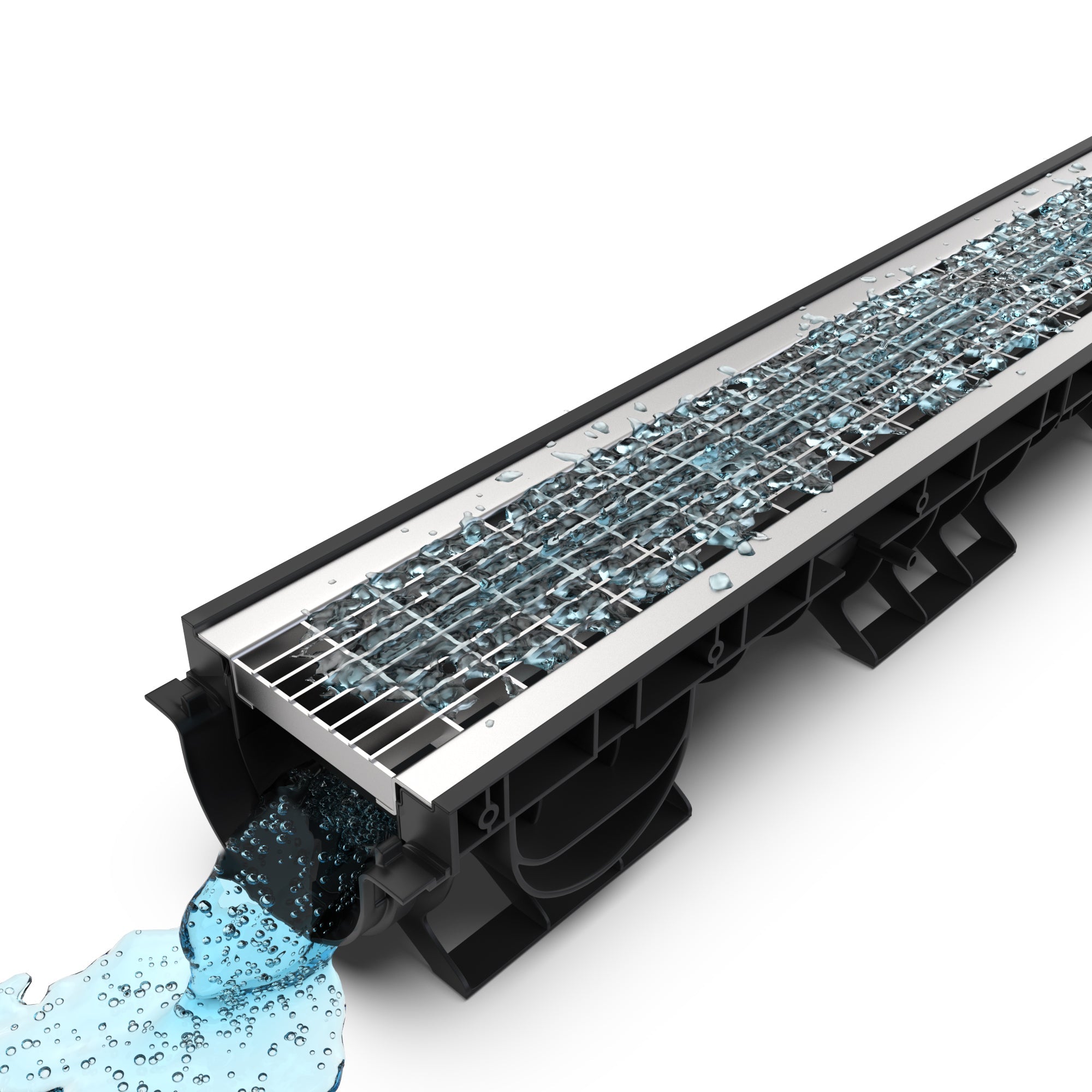 4" Channel Stainless B Class Package (ADA) - Vodaland