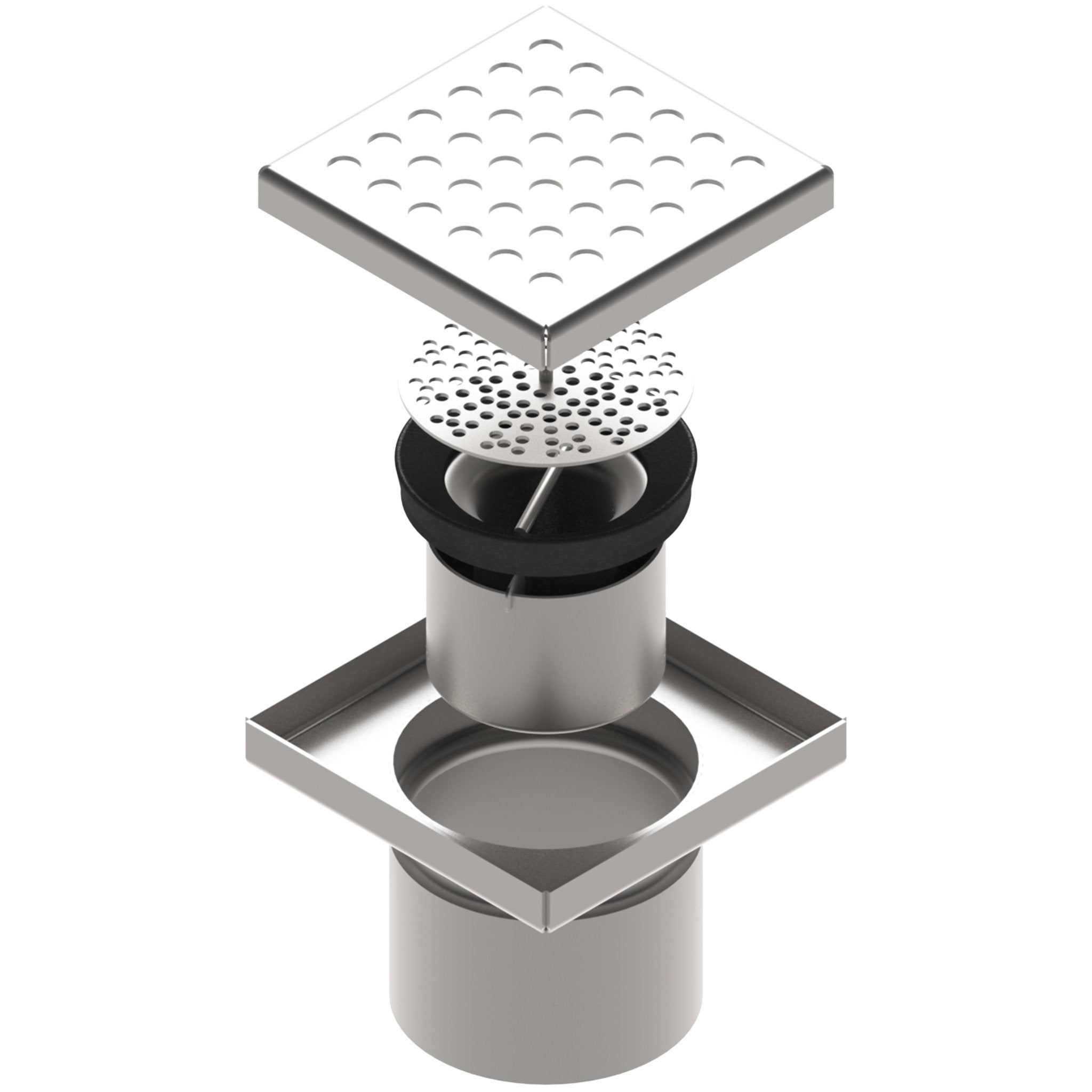 6" Stainless Steel Floor and Shower Drain