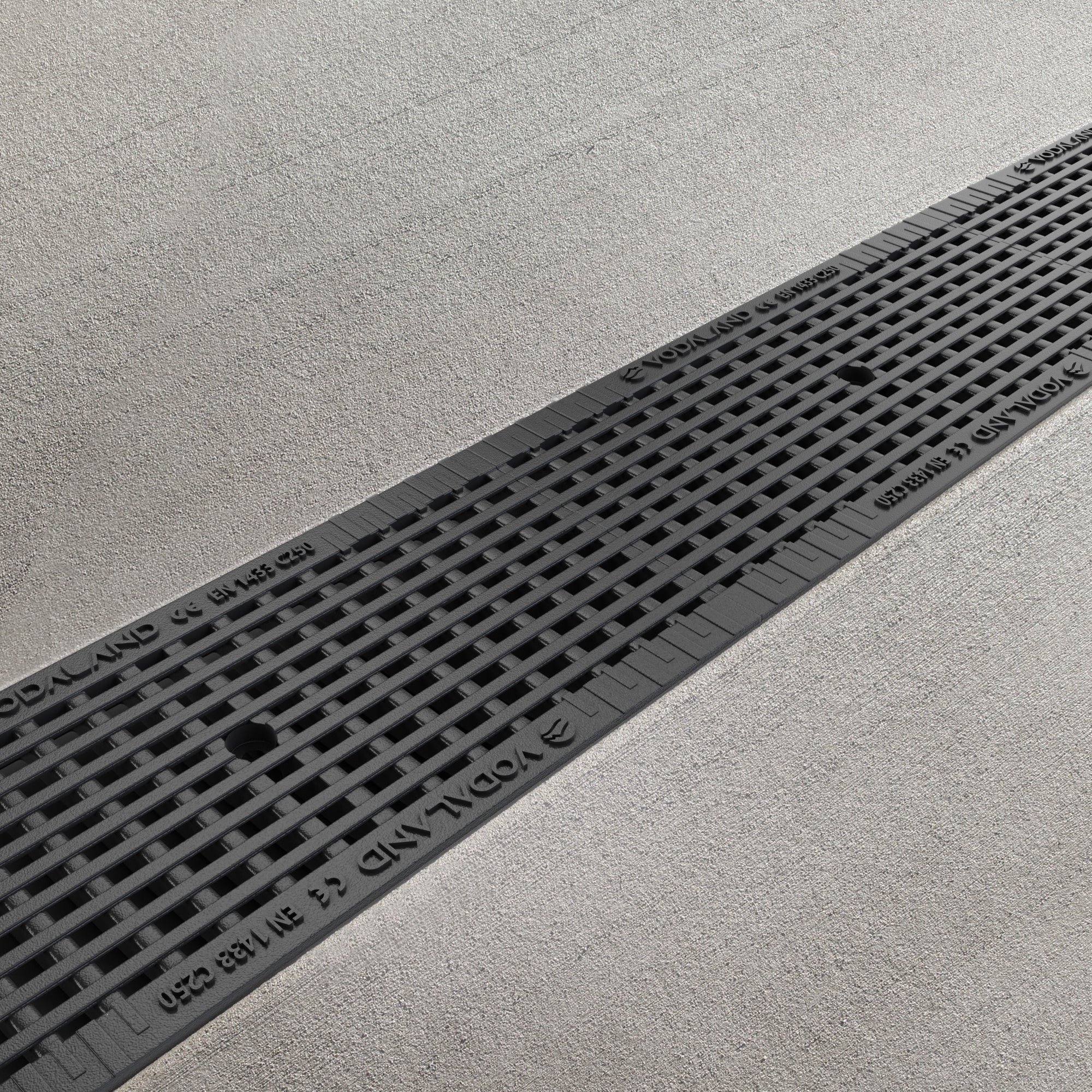 8" ADA Ductile Cast Iron Grate - Vodaland