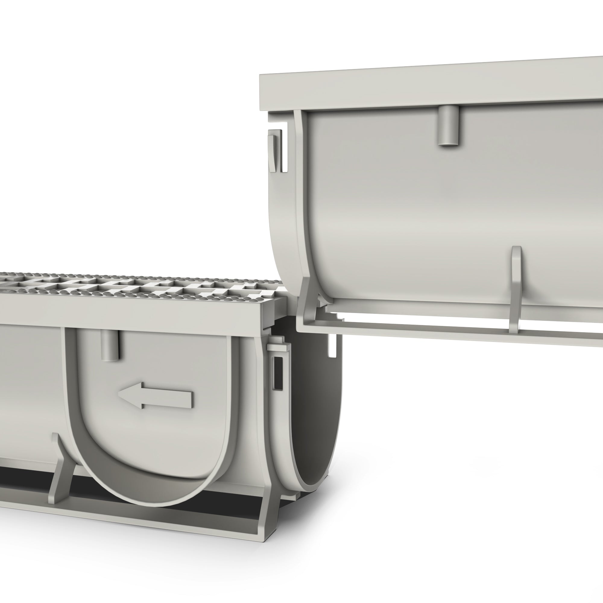 Easy 1 - 3 Inch channel Ivory - Vodaland