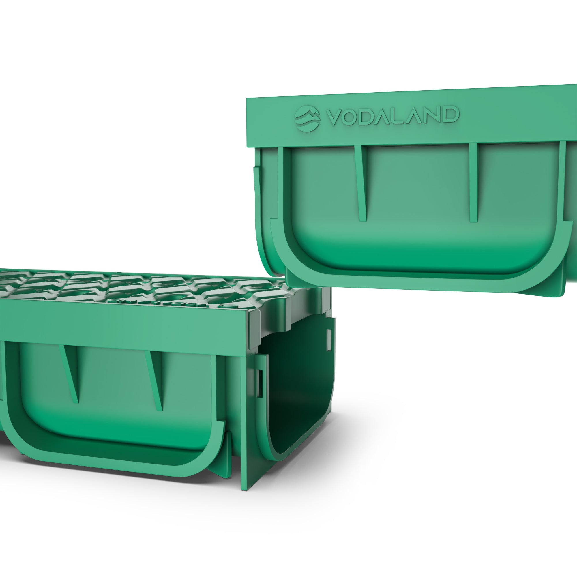 Easy 2 - 4 Inch Channel Green - Vodaland