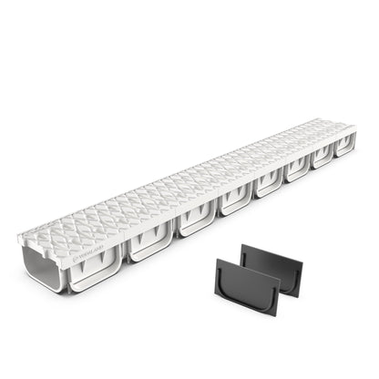 Easy 2 - 4 Inch Channel White - Vodaland
