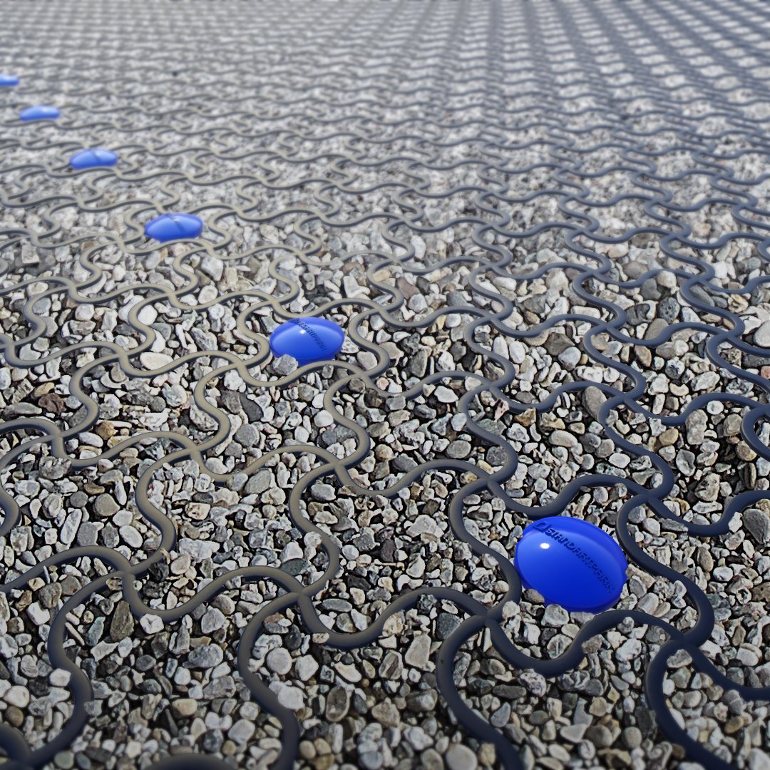 EasySpots - Paver Marking System - 25 Pack - Standartpark