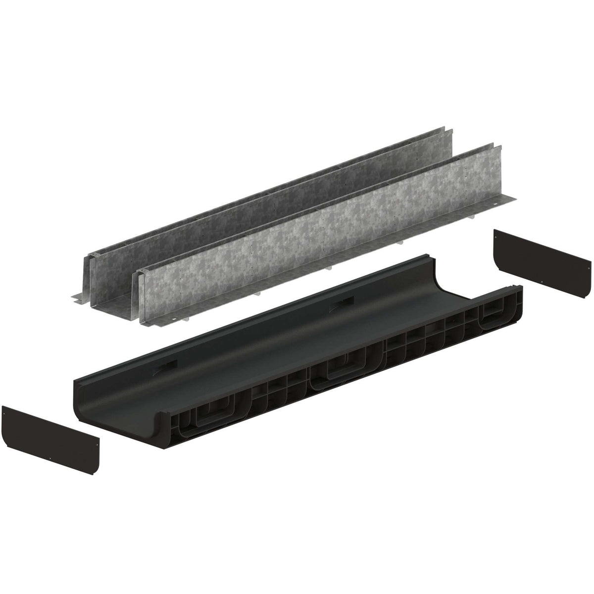 Metal Slot Module Galvanized Steel TWIN Slot System