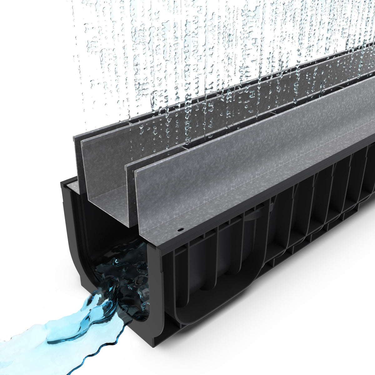 Galvanized Steel TWIN Slot System