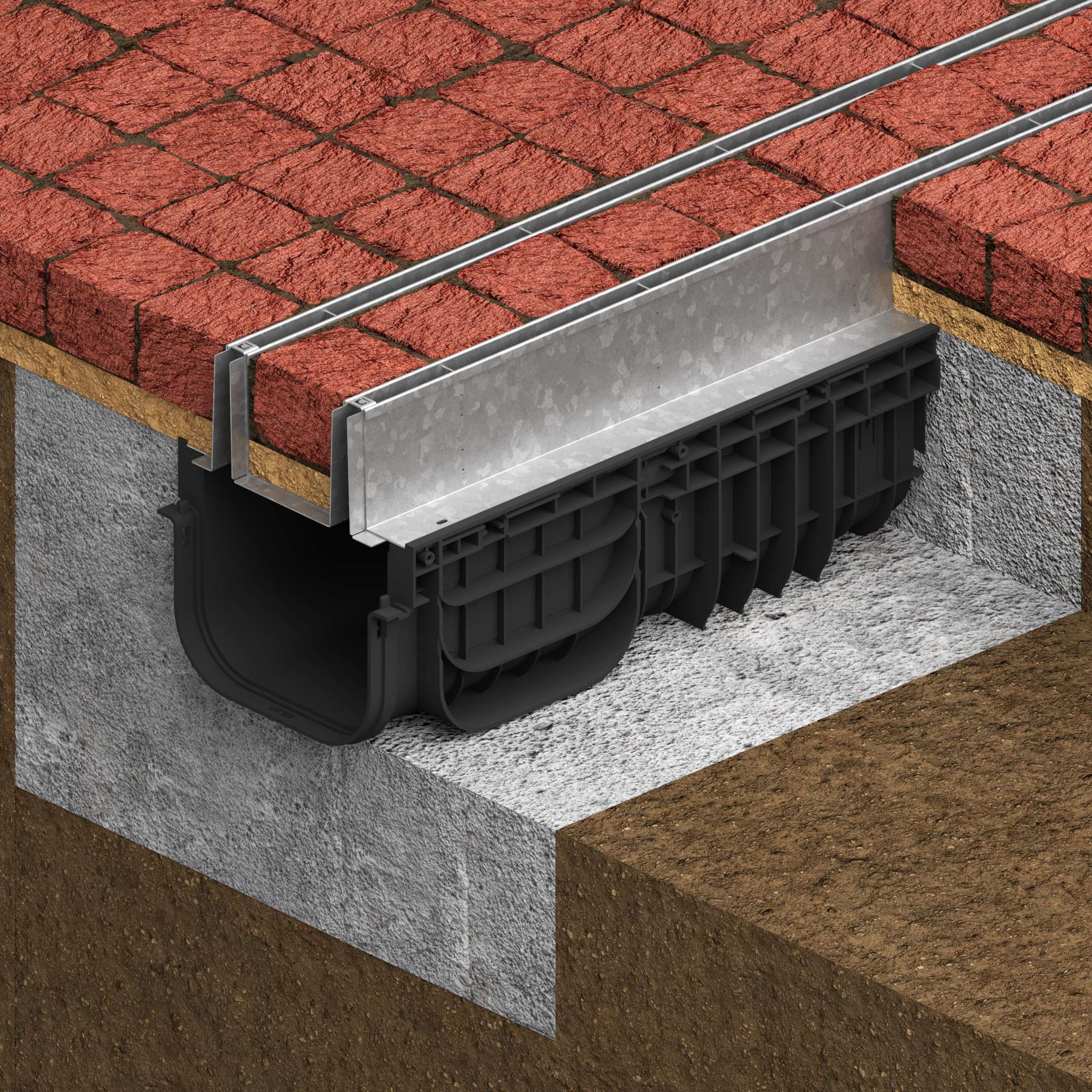 Galvanized Steel TWIN Slot System