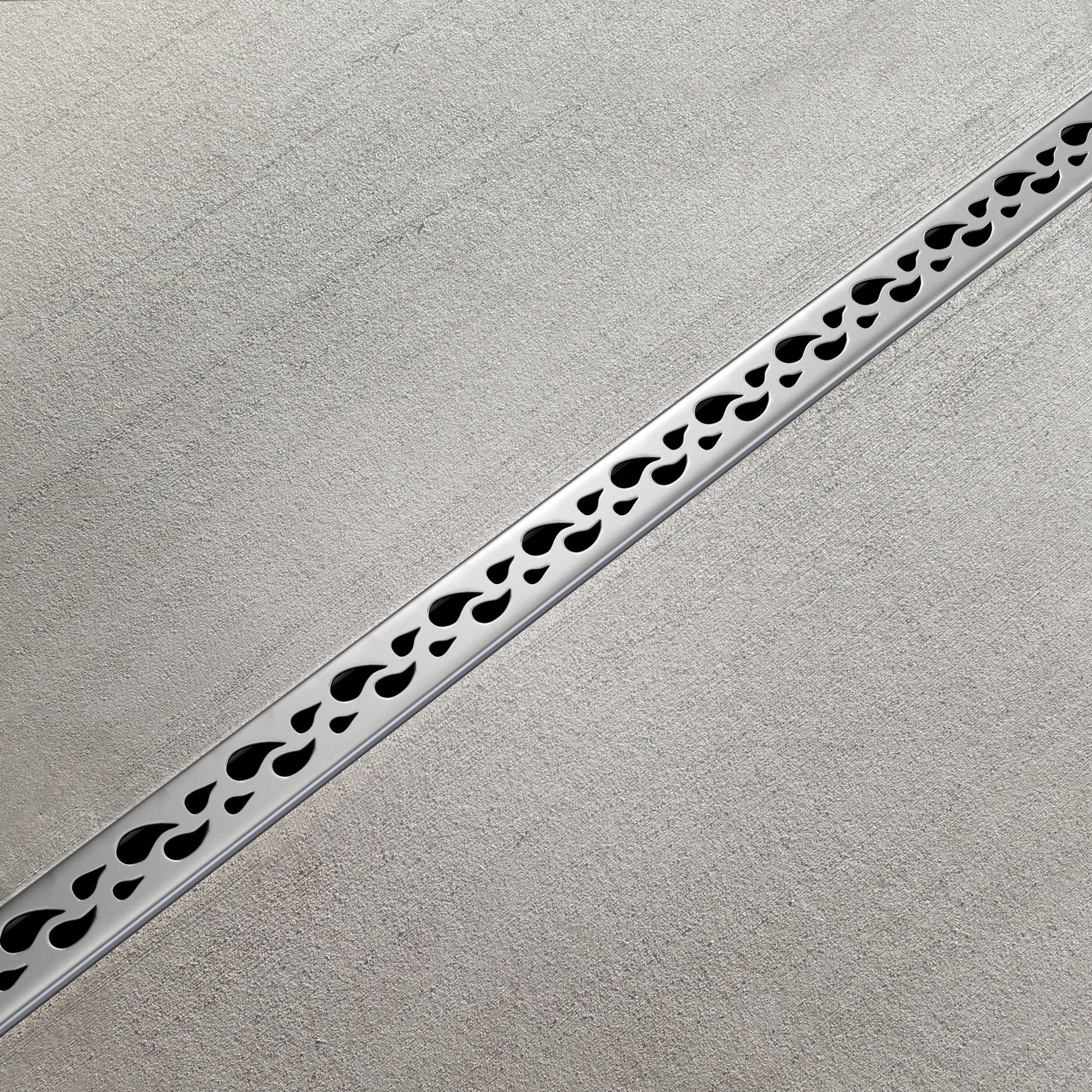 STAINLESS STEEL SPARE COVER FOR LINEAR SHOWER DRAIN CHANNEL