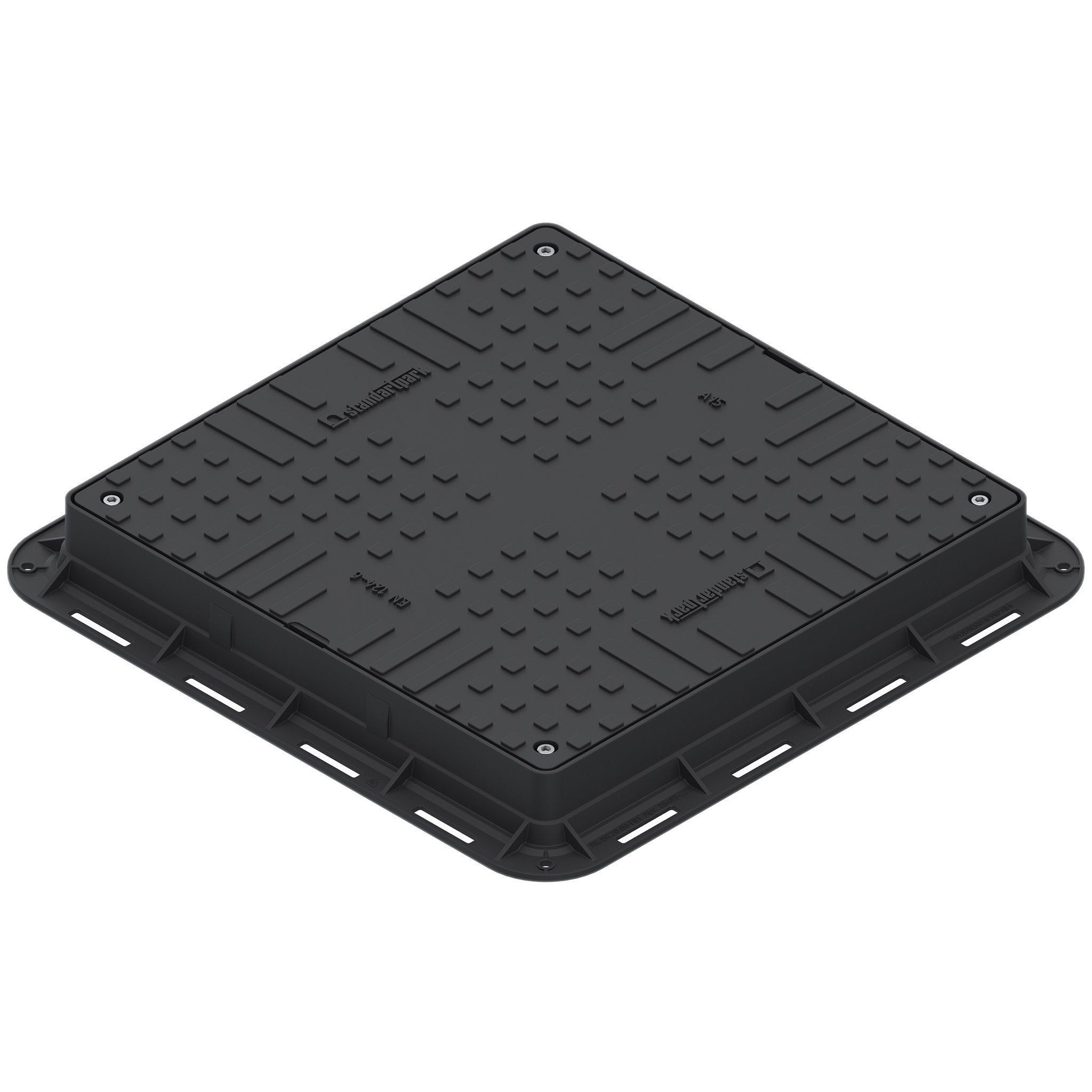 Manhole Cover - Square Black