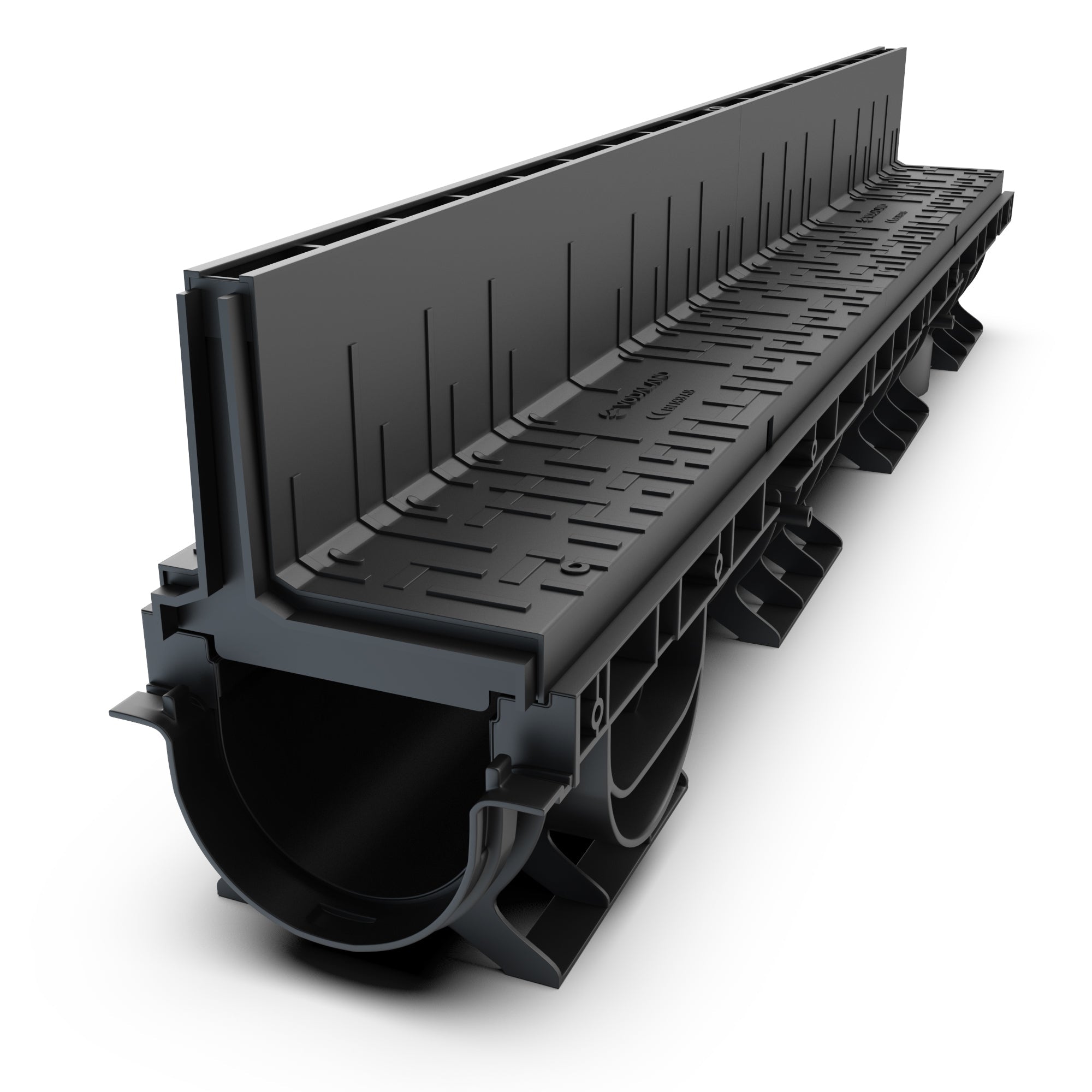 Plastic Slot Drain System - Efficient Drainage for Patios & More – Vodaland