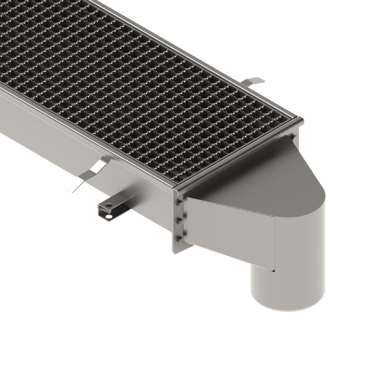 Stainless Steel Pre-Slope Channel System 12 Inch