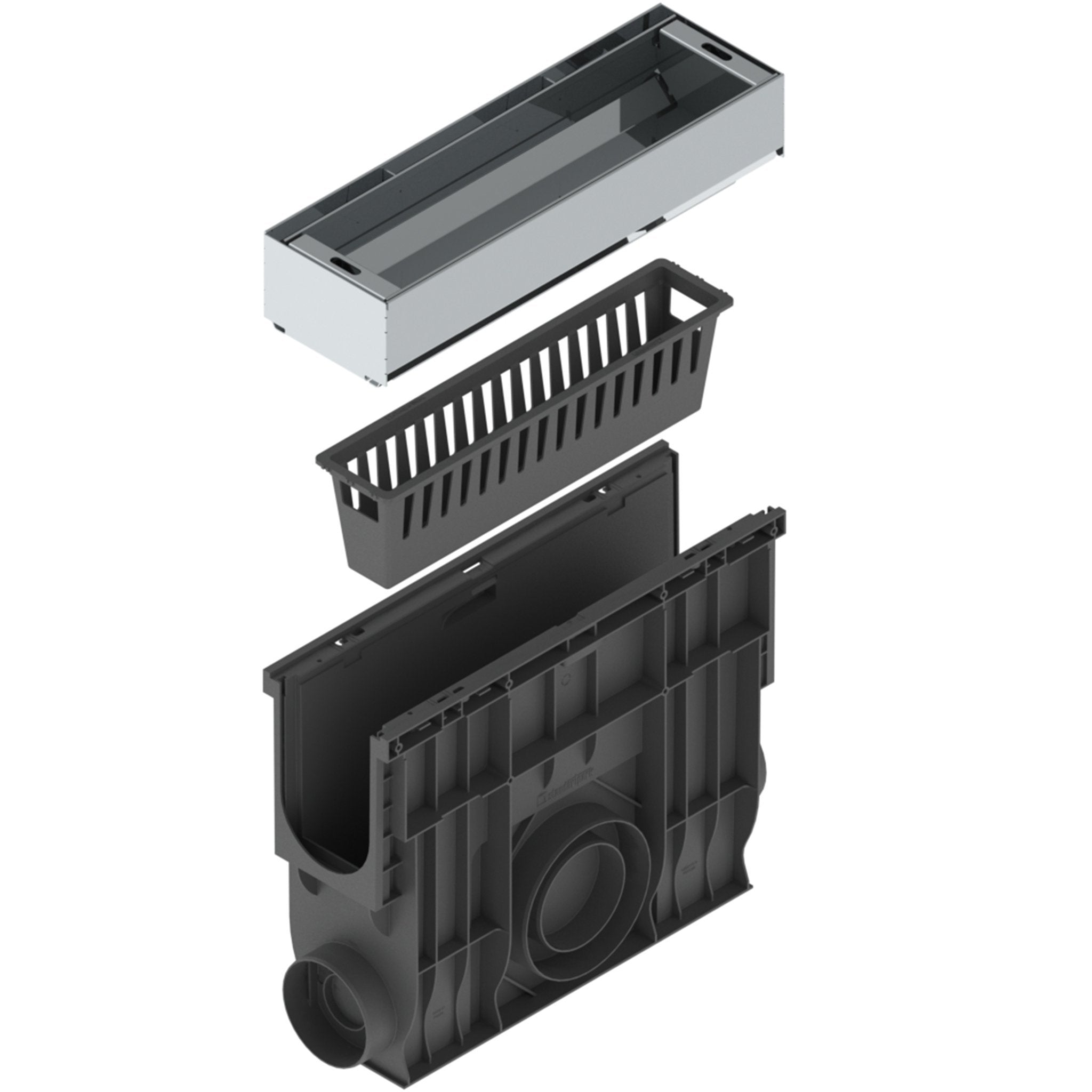 Stainless Steel Slot Drain Clean Out System - Standartpark