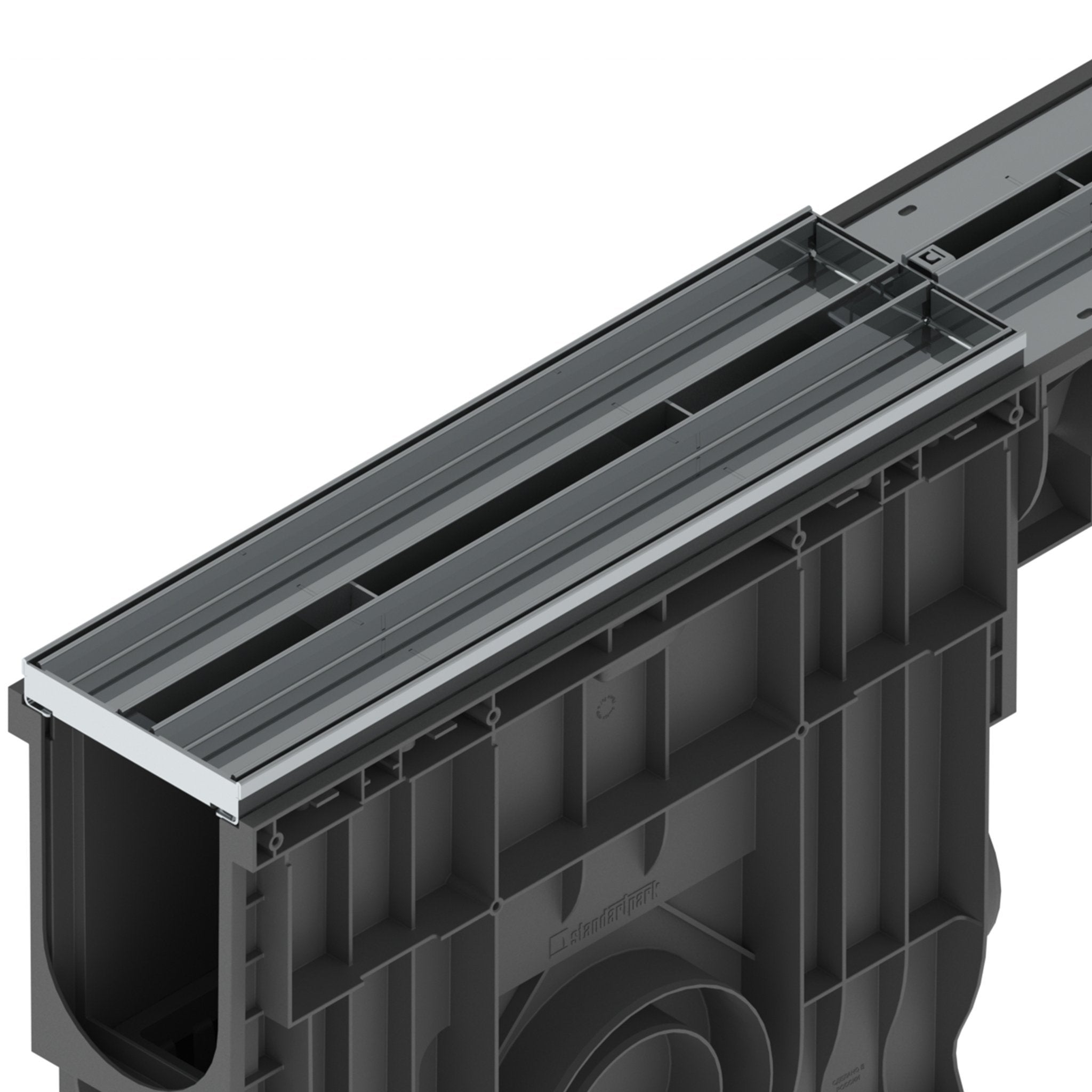 Stainless Steel Slot Drain Clean Out System - Standartpark