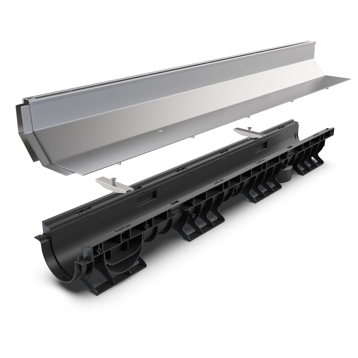 Pedestrian Area Slot Drains | Sidewalk Drainage | Vodaland