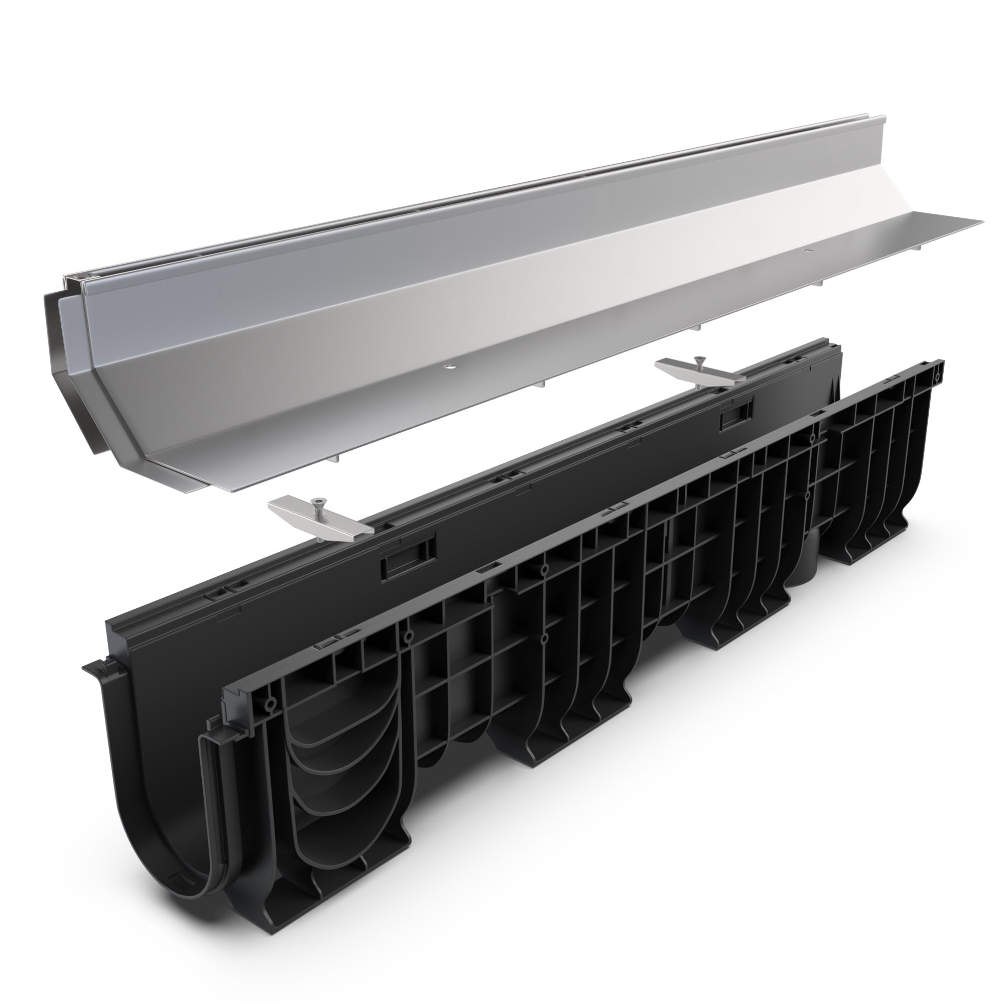 Stainless Steel Wall Slot System - Vodaland